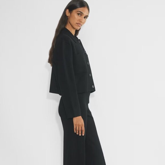 Aritzia - Babaton - Society Waist Sweater - Medium - Black - Picture 4 of 5